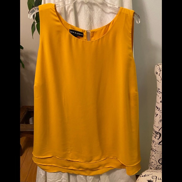 Multi-layer chiffon-type Tank, Love & Legend sz 26 - Picture 2 of 5
